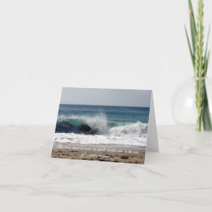 La Mer des Merveilles Carte pour notes