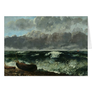 La mer orageuse ou, la vague, 1870