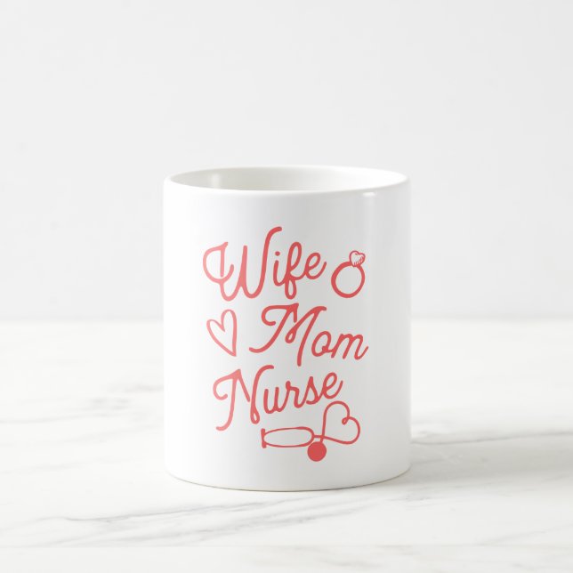 La mère de la femme Infirmière Coffee Mug (Centre)
