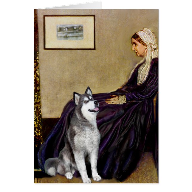 La mère de Whistler - Malamute d'Alaska (Devant)