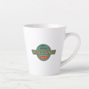 La mère rétro Diner Latte Mug
