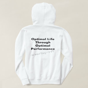 LA MÉTHODE YASS - Sweat - shirt à capuche féminine