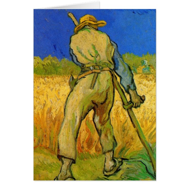 La Moisson (d'après Millet) par Vincent van Gogh (Devant)