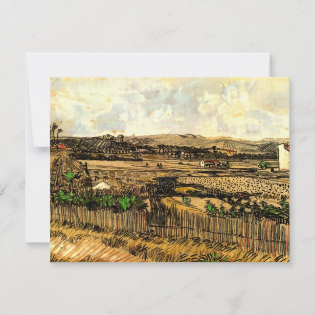 La Moisson en Provence Montmajour de Vincent van G (Devant)