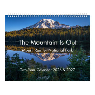 La montagne est dehors : Calendrier de 2 ans du Mo