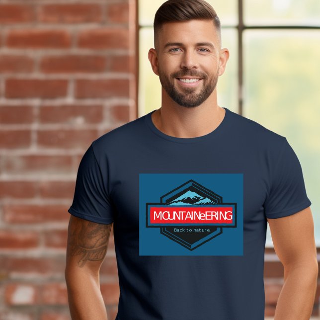 La montagne Retour à la nature T-shirt (Créateur téléchargé)