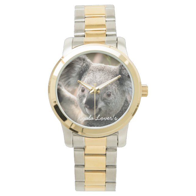 La montre de Koala Lover (devant)