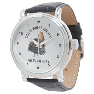 La montre de la Turquie de chasse des hommes