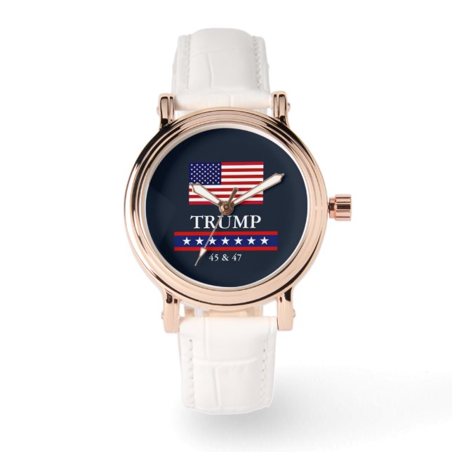 LA MONTRE DES FEMMES DU PRÉSIDENT DONALD TRUMP (Recto)