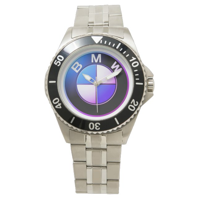 La montre Silver BMW pour tous vos enthousiastes a (devant)