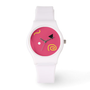 La montre sport Look in Pink