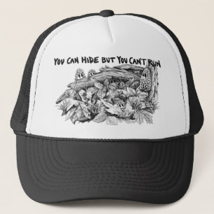 La morelle répand casquette de camionneur de B&W