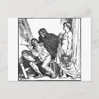 La mort et la carte postale du peintre