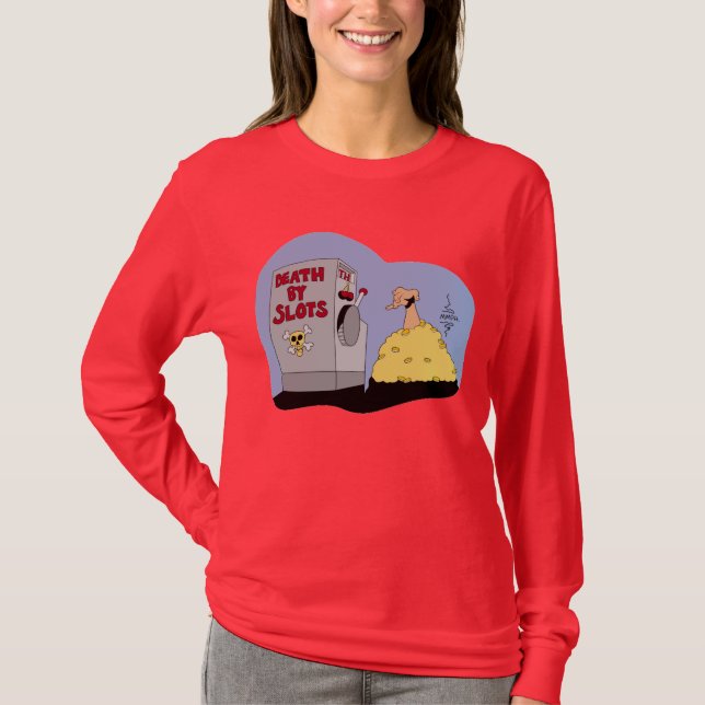 La mort par le T-shirt de fentes (Devant)