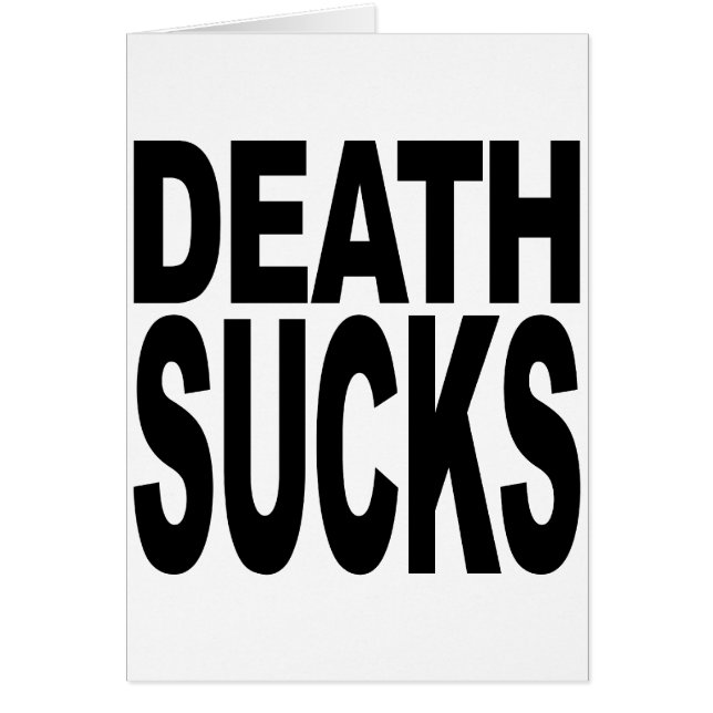La mort suce (Devant)