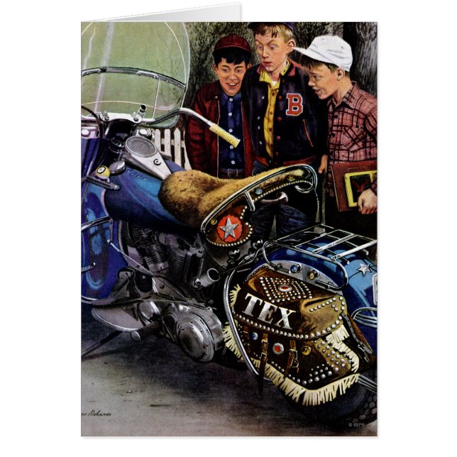 La moto de Tex (Devant)