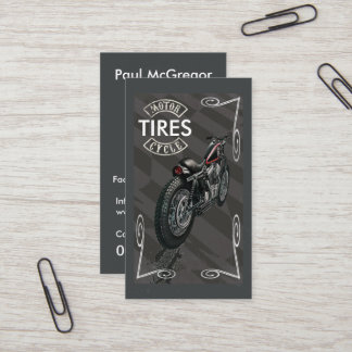 La moto fatigue le carte de visite