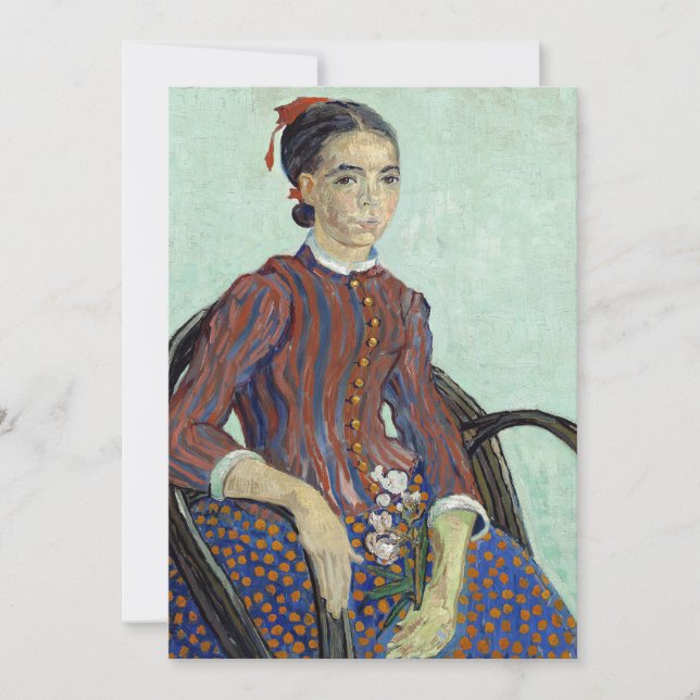 La Mousmé | Vincent van Gogh (Devant)