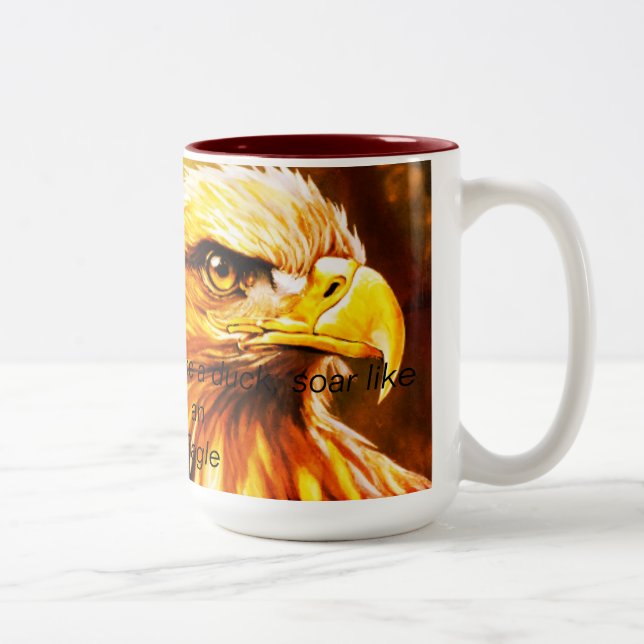 La Mug à café à deux tons de Zazzle (Droit)