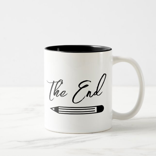 La Mug à café créative à deux tons (Droit)