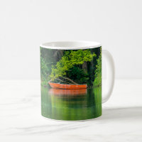 La Mug à café en bateau orange