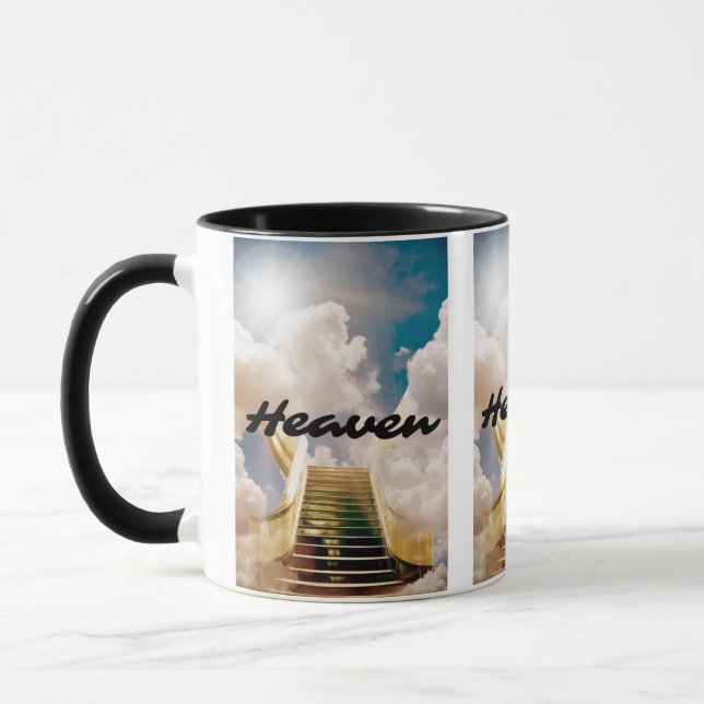 La Mug à deux tons de l'escalier du ciel (Gauche)