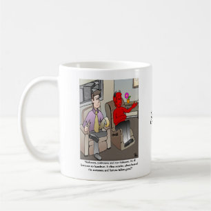 La Mug classique psychiatrique du diable