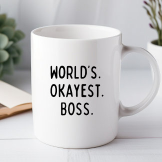 La Mug de bureau la plus drôle du monde de patron 