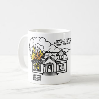 La Mug de café au coeur de la mort