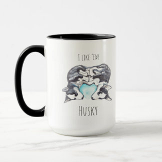 La Mug de café de Husky Love