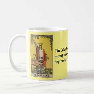 La Mug de café de la carte Tarot magicien