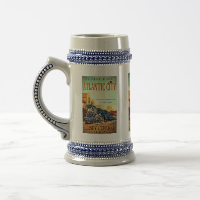 La Mug de café du train Blue Comet (Gauche)