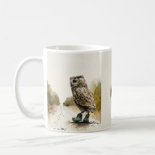 La Mug de café Solitaire Walk (Gauche)