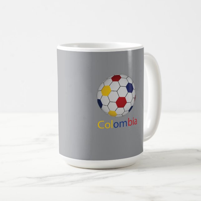 La Mug de football colombienne (Devant droit)