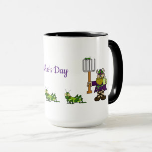 La Mug De La Fête De Saint-Urho Arrosée De Sautere