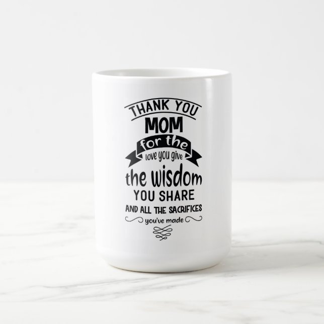 La Mug de l'amour éternel de maman (Centre)