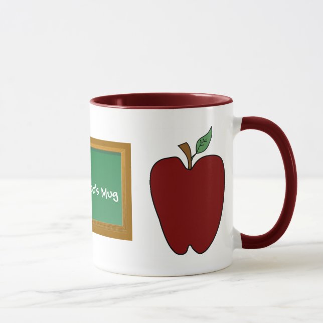 La Mug de l'enseignant de la pomme du pays (Droite)