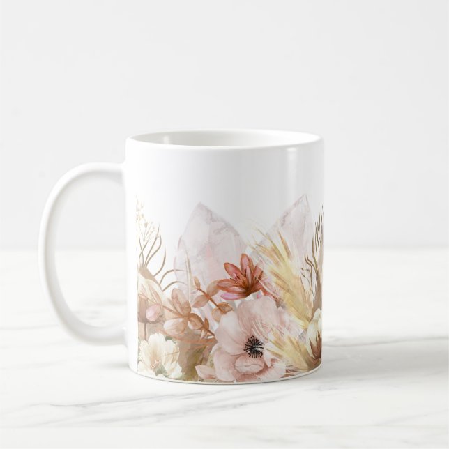 La Mug Des Fleurs Boho Éco-Conviviales (Gauche)