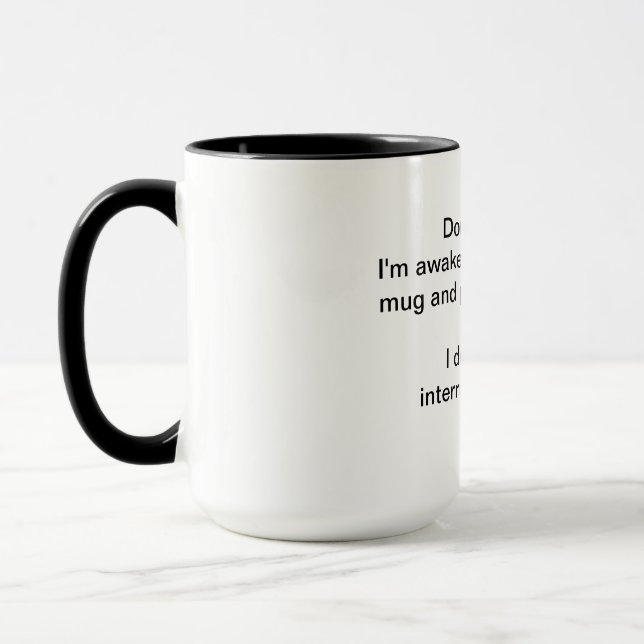 La Mug des moeurs (Gauche)