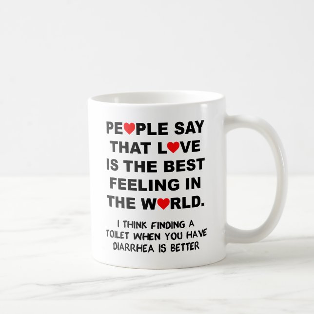 La Mug Drôle Le Meilleur Sentiment (Droite)