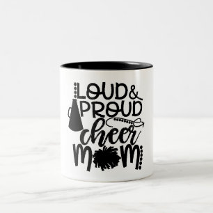 LA MUG POUR UNE "FIÈRE MÈRE D'UNE POM-POM GIRL"
