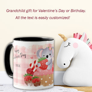 La Mug Valentine de Koala Bear Cupcake Kid