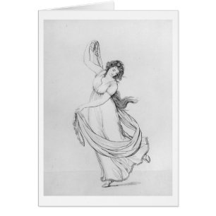 La Muse de la danse, plat VI de 'Madame Hamilton
