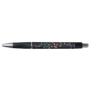 La musique colorée note le stylo
