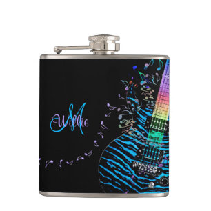 La musique de monogramme note 'le flacon de