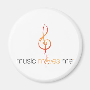 La musique déplace le magnet rond de Me™