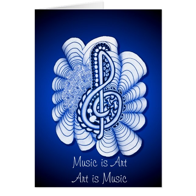La musique est art (Devant)