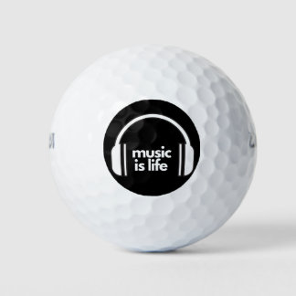 La musique est la vie Balle de golf