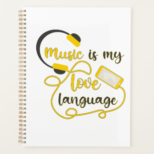 La musique est ma langue d'amour phrase romantique