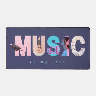 La musique est ma vie Rétro Y2K Tech Joueur Violet